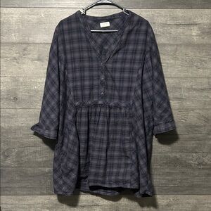Plaid Tunic Dress